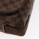 LOUIS VUITTON Damier Ebene Brooklyn MM Shoulder Bag N51211 LV Auth bs32525-9