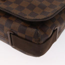 LOUIS VUITTON Damier Ebene Brooklyn MM Shoulder Bag N51211 LV Auth bs32525-15
