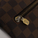 LOUIS VUITTON Damier Ebene Brooklyn MM Shoulder Bag N51211 LV Auth bs32525-23