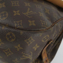 LOUIS VUITTON Monogram Saumur 35 Shoulder Bag M42254 LV Auth bs32527-15