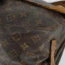 LOUIS VUITTON Monogram Saumur 35 Shoulder Bag M42254 LV Auth bs32527-17