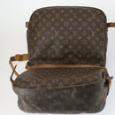 LOUIS VUITTON Monogram Saumur 35 Shoulder Bag M42254 LV Auth bs32527-20