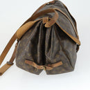 LOUIS VUITTON Monogram Saumur 35 Shoulder Bag M42254 LV Auth bs32527-3