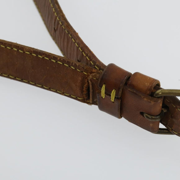 LOUIS VUITTON Monogram Saumur 35 Shoulder Bag M42254 LV Auth bs32527