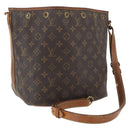 LOUIS VUITTON Monogram Petit Noe Shoulder Bag M42226 LV Auth bs32528-1