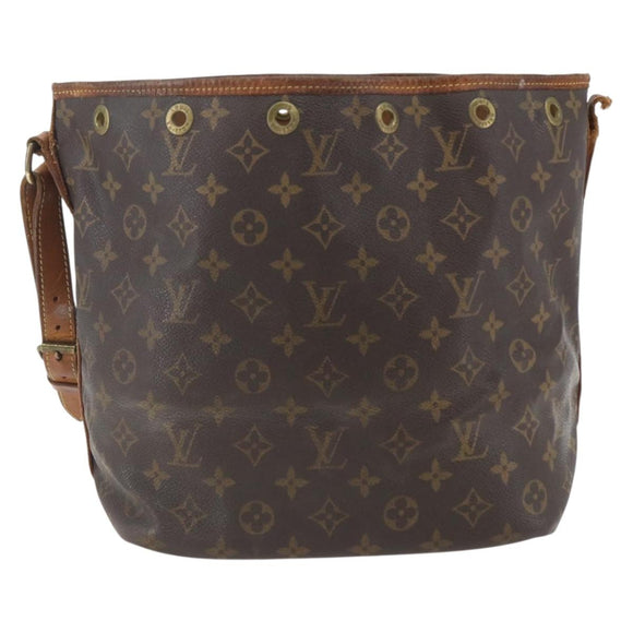 LOUIS VUITTON Monogram Petit Noe Shoulder Bag M42226 LV Auth bs32528