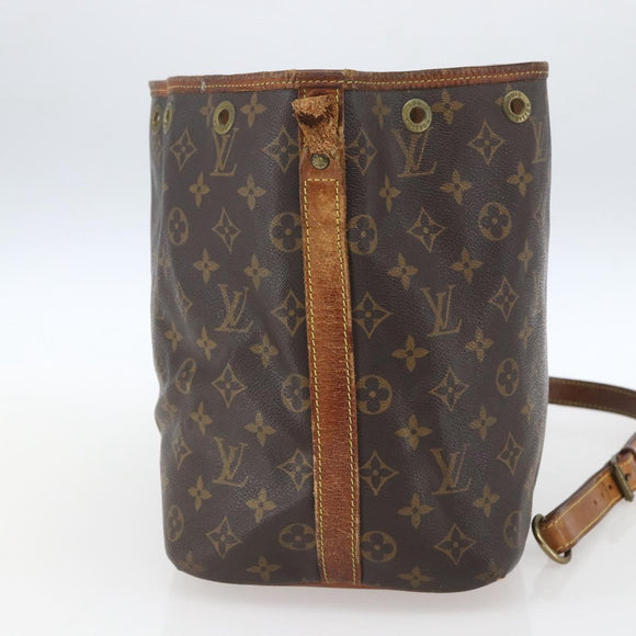 LOUIS VUITTON Monogram Petit Noe Shoulder Bag M42226 LV Auth bs32528