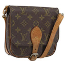 LOUIS VUITTON Monogram Cartouchiere PM Shoulder Bag M51254 LV Auth bs32541-1