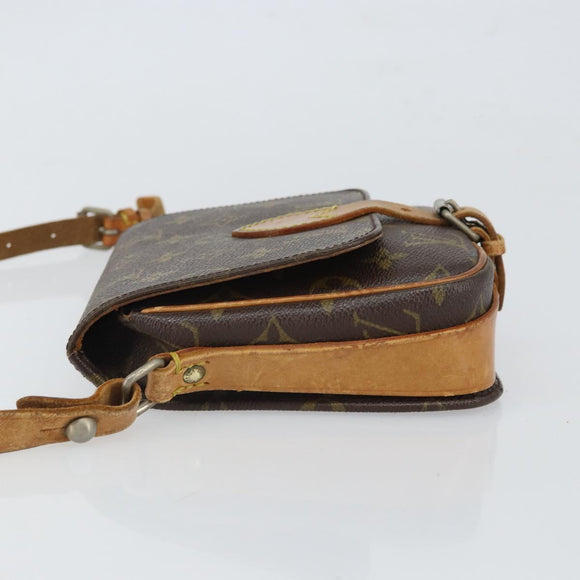 LOUIS VUITTON Monogram Cartouchiere PM Shoulder Bag M51254 LV Auth bs32541