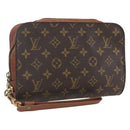 LOUIS VUITTON Monogram Orsay Clutch Bag M51790 LV Auth bs32544-1