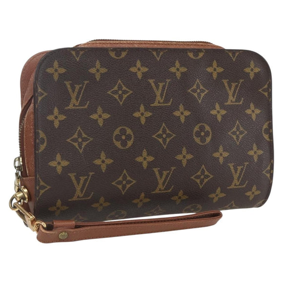 LOUIS VUITTON Monogram Orsay Clutch Bag M51790 LV Auth bs32544
