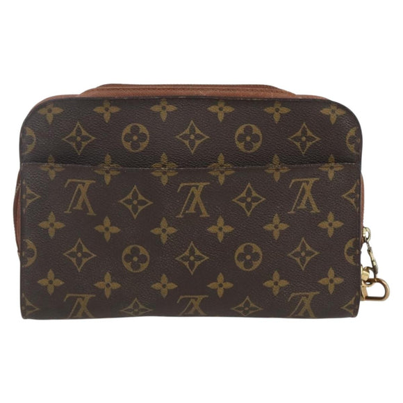 LOUIS VUITTON Monogram Orsay Clutch Bag M51790 LV Auth bs32544