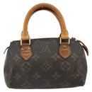 LOUIS VUITTON Monogram Mini Speedy Hand Bag M41534 LV Auth bs32546-2