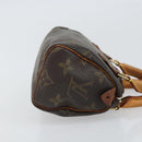 LOUIS VUITTON Monogram Mini Speedy Hand Bag M41534 LV Auth bs32546-3