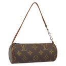 LOUIS VUITTON Monogram Papillon Pouch LV Auth bs32548-1