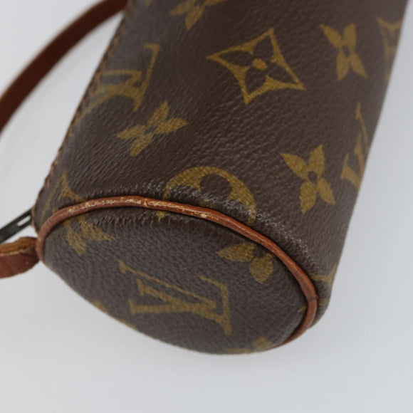 LOUIS VUITTON Monogram Papillon Pouch LV Auth bs32548