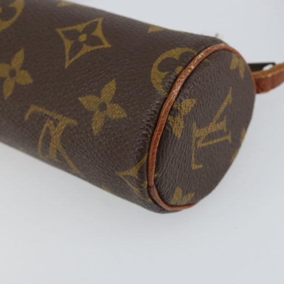 LOUIS VUITTON Monogram Papillon Pouch LV Auth bs32548