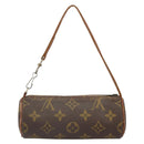 LOUIS VUITTON Monogram Papillon Pouch LV Auth bs32548-2