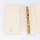LOUIS VUITTON Damier Azur Agenda PM Day Planner Cover R20706 LV Auth bs32555-17