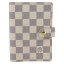 LOUIS VUITTON Damier Azur Agenda PM Day Planner Cover R20706 LV Auth bs32555-13