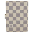 LOUIS VUITTON Damier Azur Agenda PM Day Planner Cover R20706 LV Auth bs32555-2