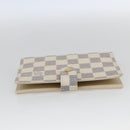 LOUIS VUITTON Damier Azur Agenda PM Day Planner Cover R20706 LV Auth bs32555-3