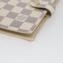 LOUIS VUITTON Damier Azur Agenda PM Day Planner Cover R20706 LV Auth bs32555-7