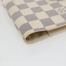 LOUIS VUITTON Damier Azur Agenda PM Day Planner Cover R20706 LV Auth bs32555-14