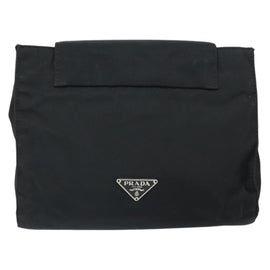 PRADA Pouch Nylon Black Auth bs32557 - 0