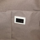 FENDI Hand Bag Patent leather White Silver Auth bs32564-18