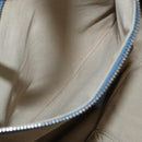 GIVENCHY Hand Bag Leather 2way Blue Silver Auth bs32565-24