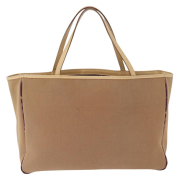BURBERRY Blue Label Tote Bag Canvas Beige Auth bs32566 - 0