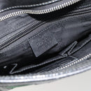 GUCCI GG Implementation Web Sherry Line Bag Black Silver Red 269379 Auth bs32569-24