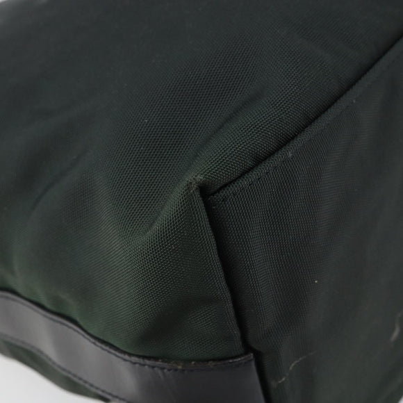 GUCCI Shoulder Bag Nylon Green Silver 001 1955 3444 Auth bs32572