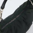GUCCI Shoulder Bag Nylon Green Silver 001 1955 3444 Auth bs32572-6