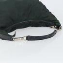 GUCCI Shoulder Bag Nylon Green Silver 001 1955 3444 Auth bs32572-7
