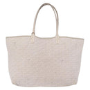 GOYARD Saint Louis PM Tote Bag PVC White Auth bs32573-2