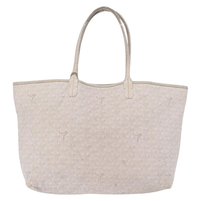 GOYARD Saint Louis PM Tote Bag PVC White Auth bs32573 - 0