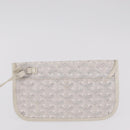 GOYARD Saint Louis PM Tote Bag PVC White Auth bs32573-34