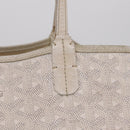 GOYARD Saint Louis PM Tote Bag PVC White Auth bs32573-4