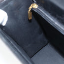 GIVENCHY Hand Bag Leather Black gold Auth bs32578-18