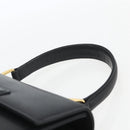 GIVENCHY Hand Bag Leather Black gold Auth bs32578-8