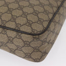 GUCCI GG Supreme Shoulder Bag PVC Beige Gold 233268 Auth bs32580-10