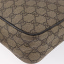 GUCCI GG Supreme Shoulder Bag PVC Beige Gold 233268 Auth bs32580-13