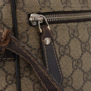 GUCCI GG Supreme Shoulder Bag PVC Beige Gold 233268 Auth bs32580-16