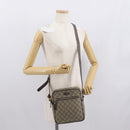 GUCCI GG Supreme Shoulder Bag PVC Beige Gold 233268 Auth bs32580-26