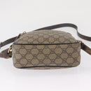 GUCCI GG Supreme Shoulder Bag PVC Beige Gold 233268 Auth bs32580-9