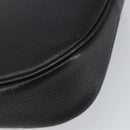 Burberrys Shoulder Bag Leather Black Gold Auth bs32582-16