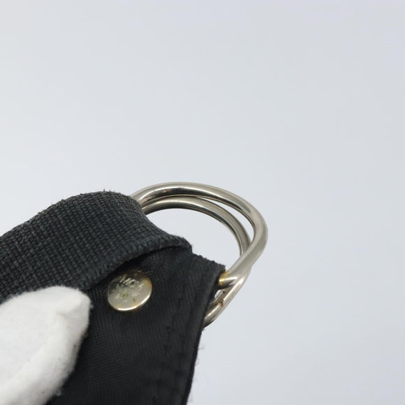 MCM Vicetos Backpack Nylon Black Gold Auth bs32585