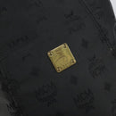 MCM Vicetos Backpack Nylon Black Gold Auth bs32585-16